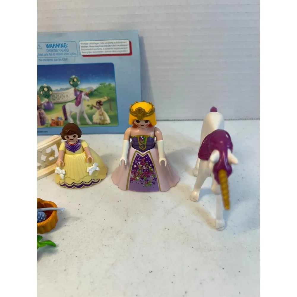 Playmobil 70107 Princess Unicorn Garden Playset with Figures and Accessories